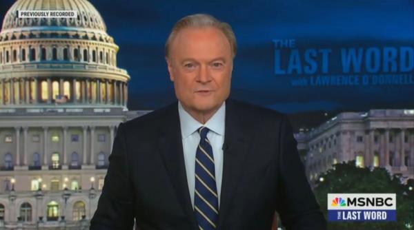 MSNBC host Lawrence O'Do<em></em>nnell said that the new tunnel being built under the Hudson River should be named after President Joe Biden.