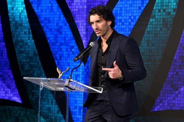 Justin Baldoni at the Vital Voices 12th Annual Voices of Solidarity Awards