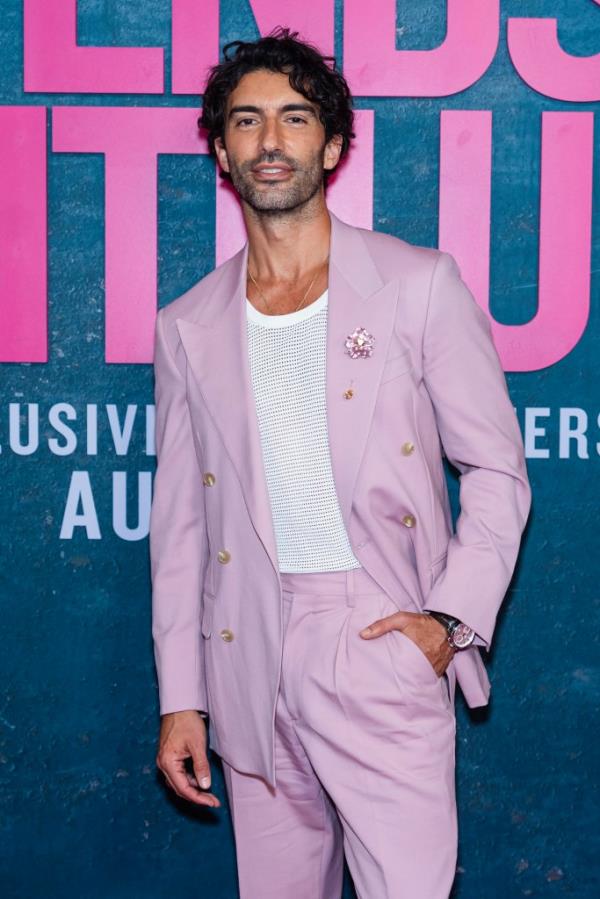 Justin Baldoni at the "It Ends With Us" New York premiere