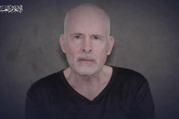 Siegel in a proof-of-life hostage video.