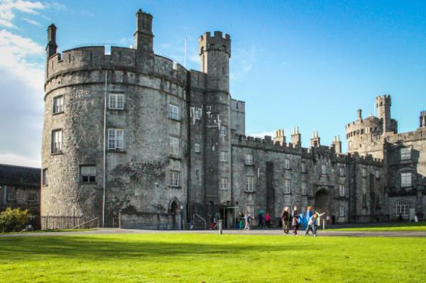 Kilkenny Castle… “part media<em></em>lert castle, part French chateau, and part Victorian home”.