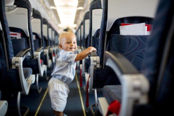 Children have a right to be on planes.