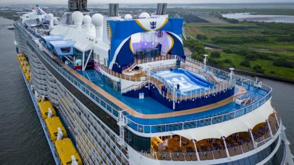 Quantum of the Seas is one of the largest ships to cruise Australian waters.