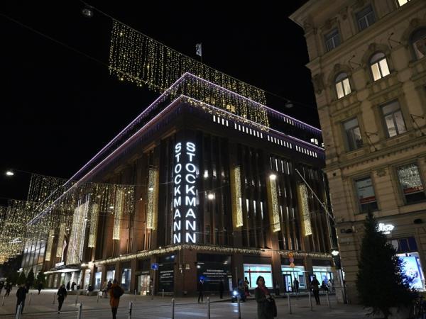 Stockmann’s flagship department store in central Helsinki on 28 October 2024.