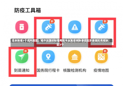 北京新增3个高风险区，城市治理的韧性考验与全民防疫新课题北京新增高风险地区3个-第1张图片