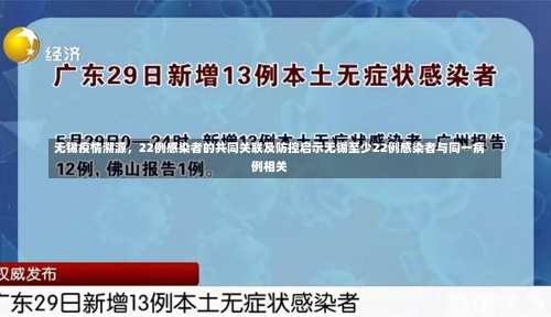 无锡疫情溯源，22例感染者的共同关联及防控启示无锡至少22例感染者与同一病例相关-第2张图片